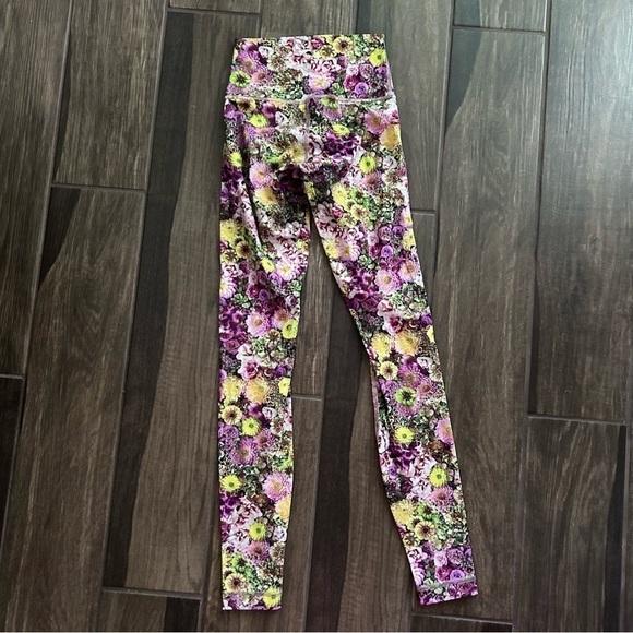 Lululemon Wunder Under High-Rise Tight Nulux Inflorescent Multi Floral Sz 2 - Picture 5 of 8